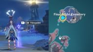 Location of Viewpoint #13 (Image via Sportskeeda Gaming/HoYoverse)